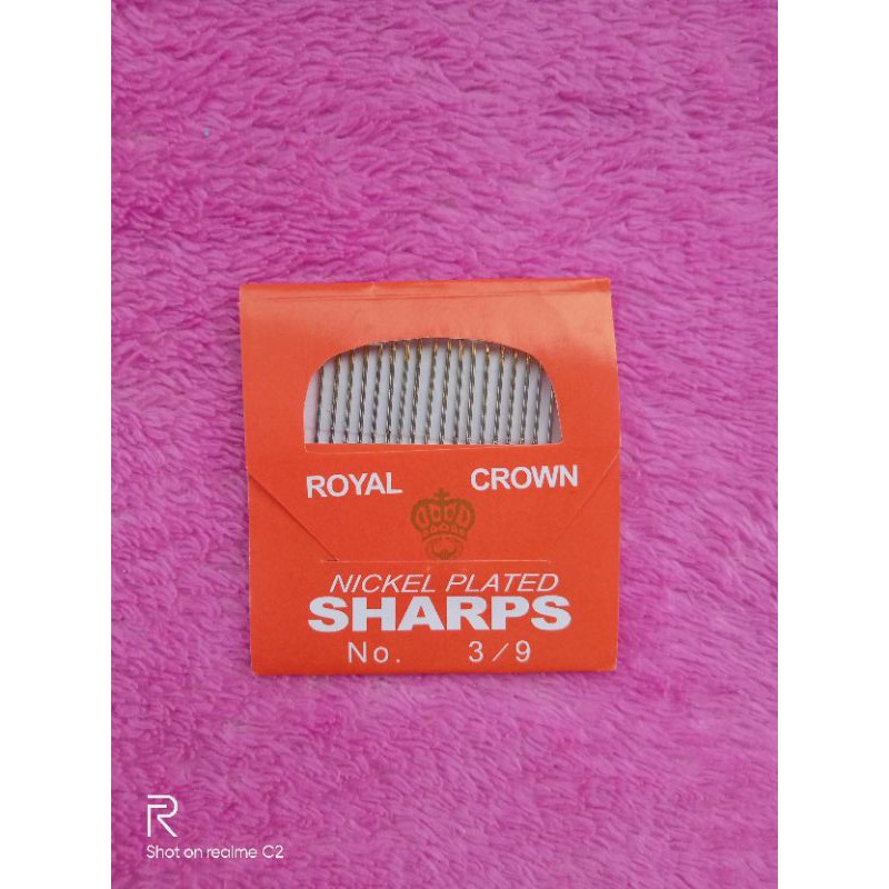 jarum tangan SHARPS