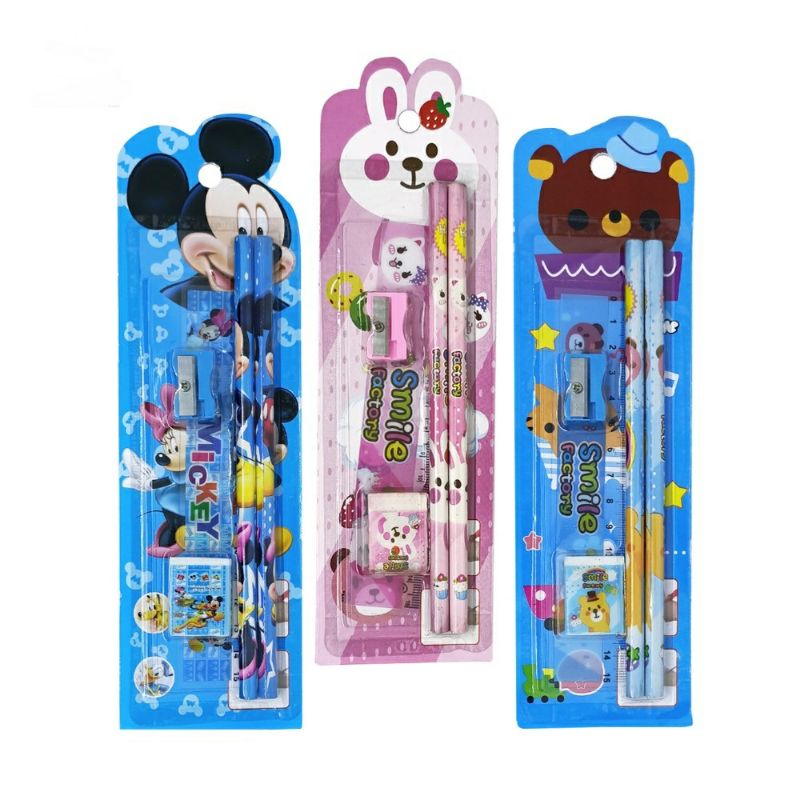 

Paket alat tulis 5in1