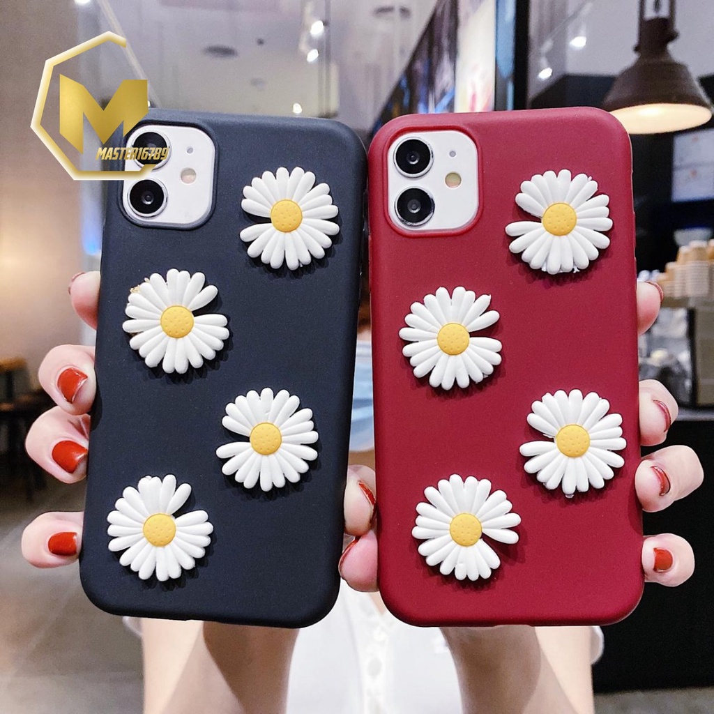 SOFTCASE BUNGA TIMBUL REALME C1 C2 C3 5 5I 5S 3 5 2 PRO U1 6 NARZO MA1624