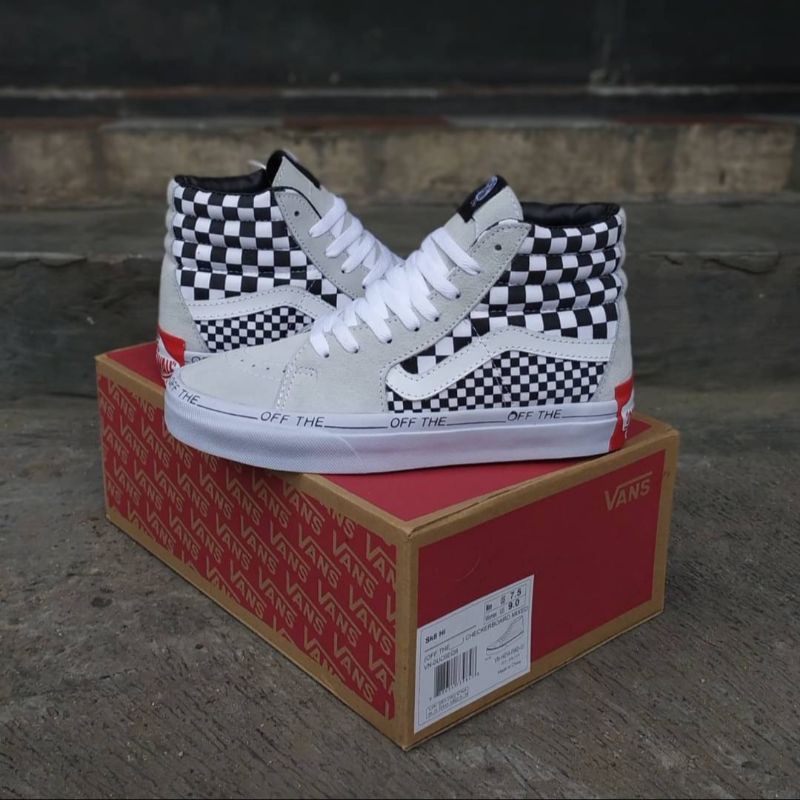 Vans SK8 HI Off The Checkerboard Mixed