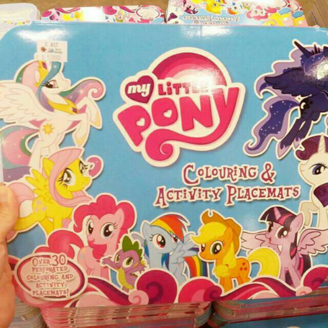 My little pony coloring and activity book