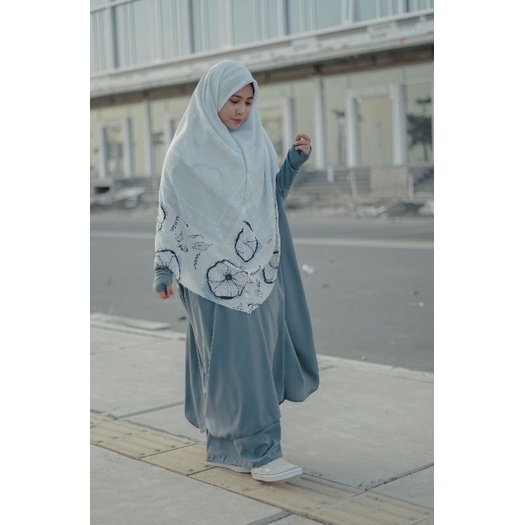 assyams hijab segiempat instan jumbo motif laser cut