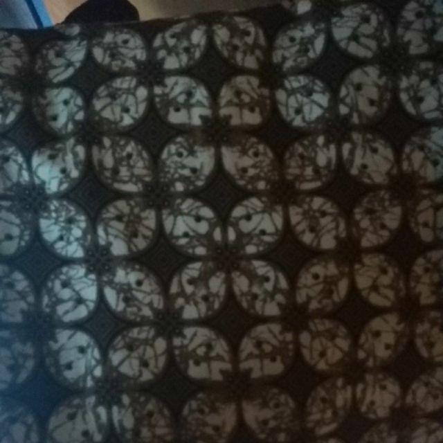 Tunik Batik Ratoe Modern Kode 066 Sleting Belakang Tangan 7/8 Krah Sanghai. Bhn Katun Batik Sinaran