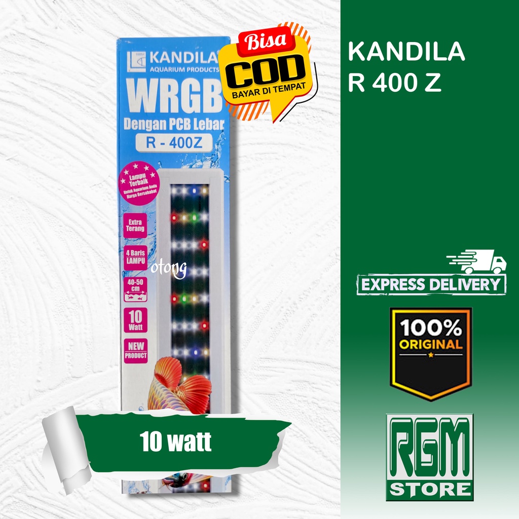 KANDILA R400Z R 400 R400 Z 400Z Lampu LED WRGB Aquarium Aquascape