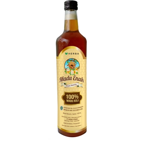 

HERBA MADU ENAK PURE HONEY 910gr [madu asli]