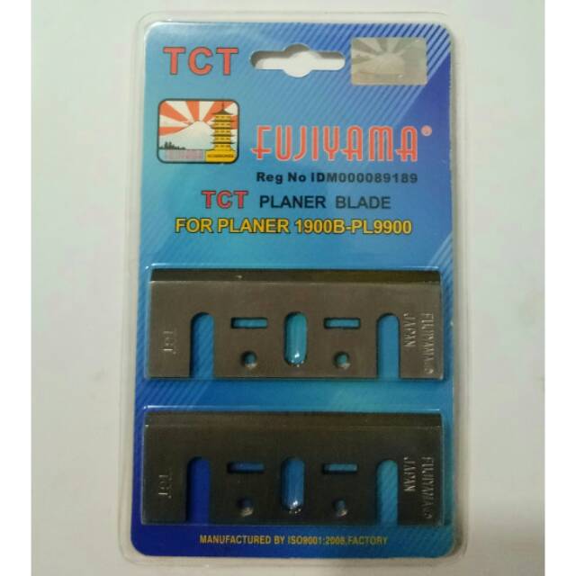 Pisau Mata Mesin Planner / Mesin Ketam FUJIYAMA TCT