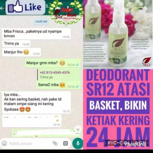 TERAMPUH  OBAT BAU BADAN - DEODORANT SPRAY