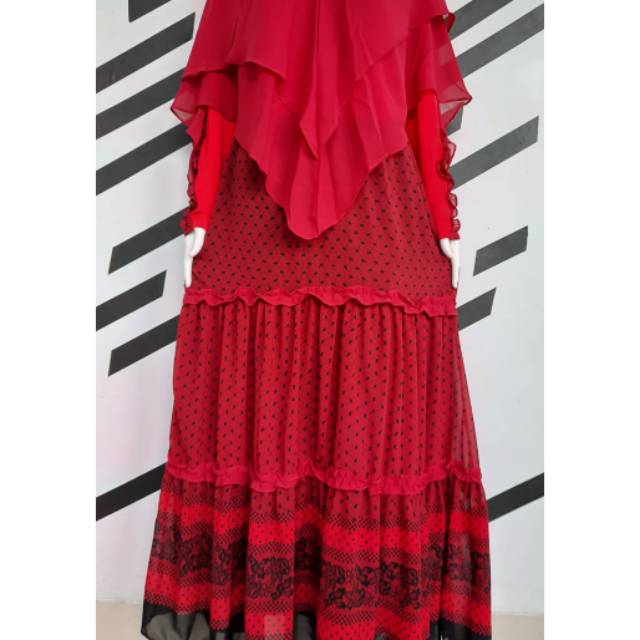 GAMIS  SYAR'I CERUTY PRINTING PREMIUM