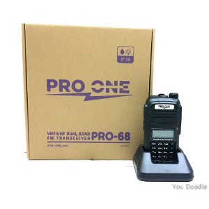 HANDY TALKY HT PRO ONE pro 68 KUALITAS TERBAIK DUAL BAND japan Terbaik
