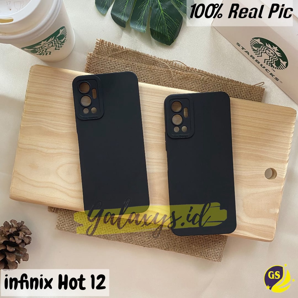 CASE INFINIX HOT 12i / HOT 12 2022 SOFTCASE CASE PRO CAMERA PROTECTION CASEPRO TPU PREMIUM SLIM MATTE PELINDUNG KAMERA