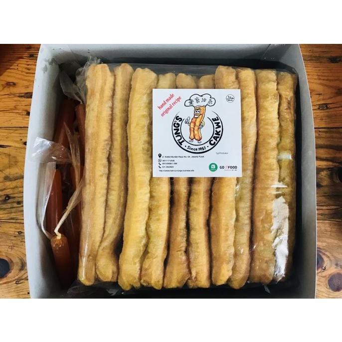 

Cakwe Original Setengah Matang Isi 10 Pcs Frozen