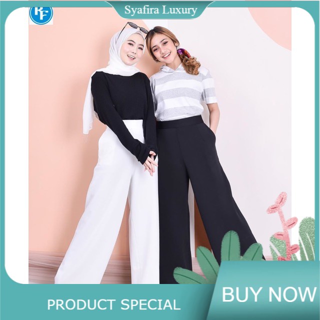 celana kulot wanita kekinian ala korea KULOT SCUBA MURAH