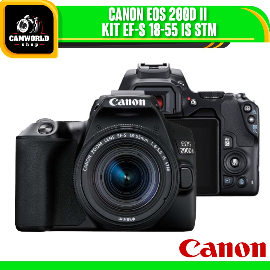 Canon EOS 200D II Kit 18-55 IS STM