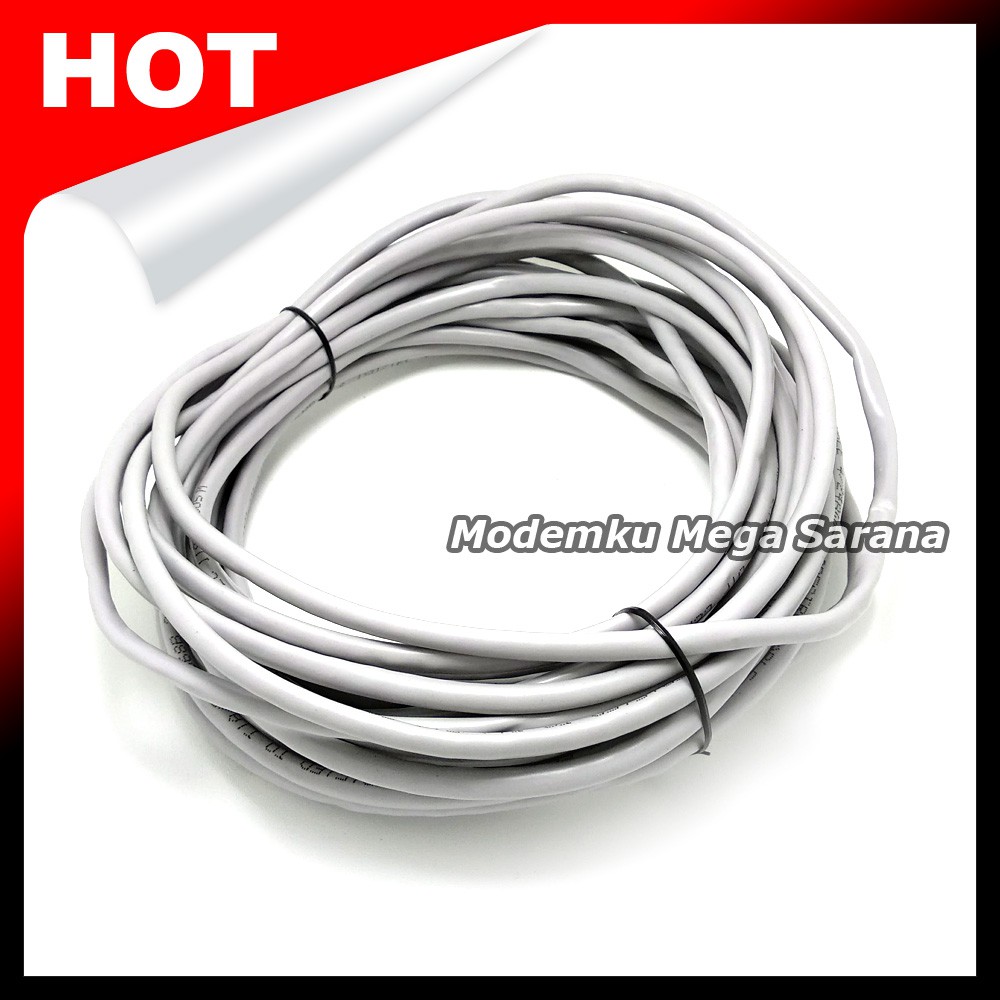 Kabel LAN UTP Kabel Jaringan Cat5E Spectra Ecer Meteran