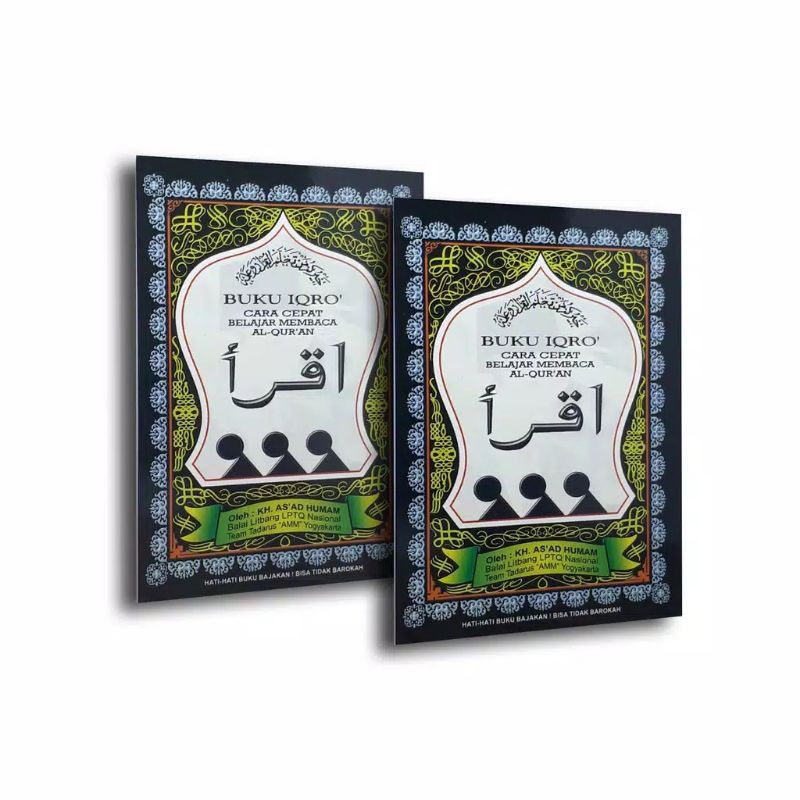 

Buku Iqro ukuran Besar & kecil ,dijamin Original dari Penerbit AMM 15x21 cm