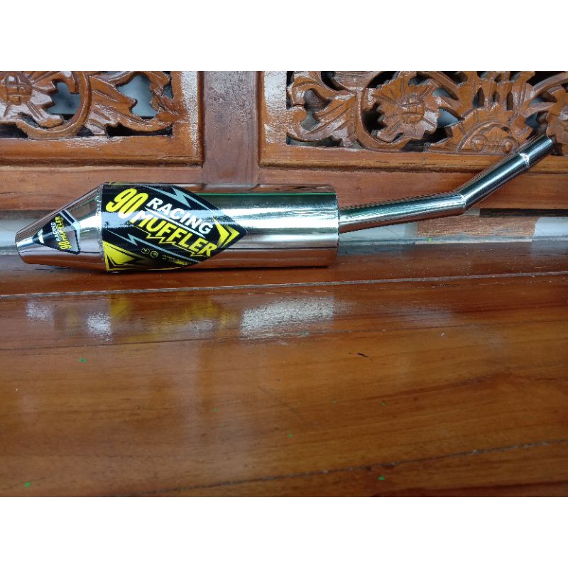 Silinser Knalpot Udang Trail Fizr,satria 2tak,ninja,rxking,dt finising crom