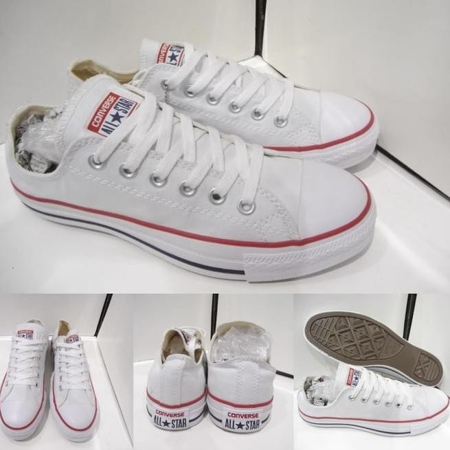 Terbaik SepatuConverse_allstar pendek putih+bok converse