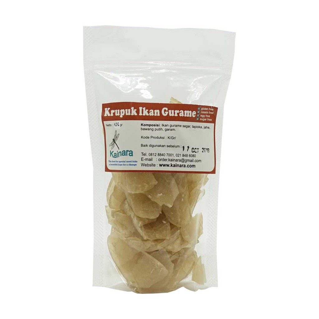 

Kainara Krupuk Ikan Gurame 125g