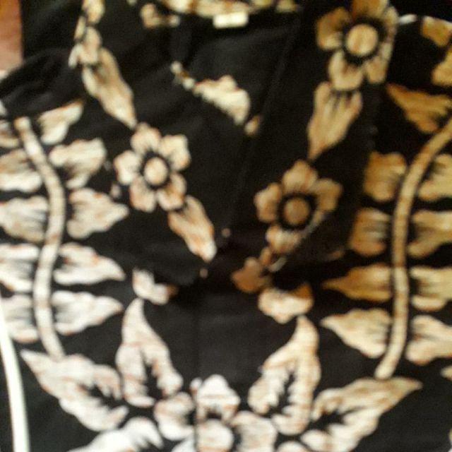 Risna Batik Hrb26 Kenongo Kemeja Hem Pendek Padi Pekalongan M L Xl Murah Keren Batik Pria Wajik Biru