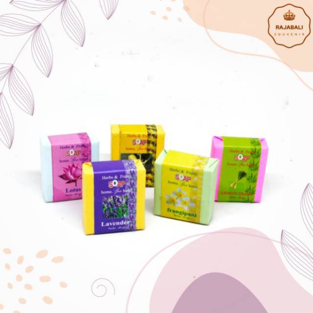 Souvenir Sabun Bali