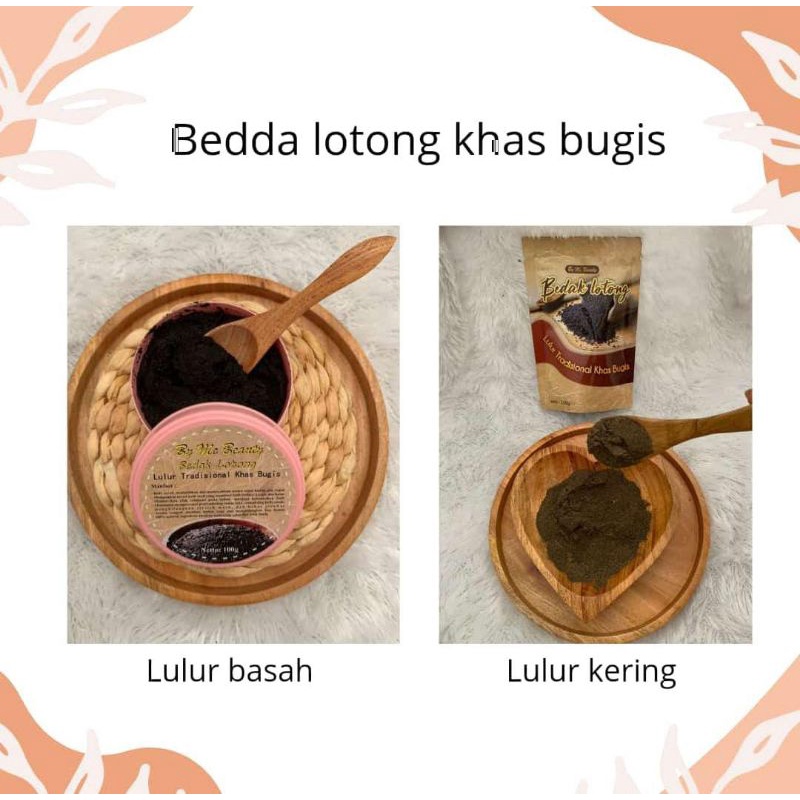LULUR BEDAK LOTONG KHAS BUGIS ORIGINAL
