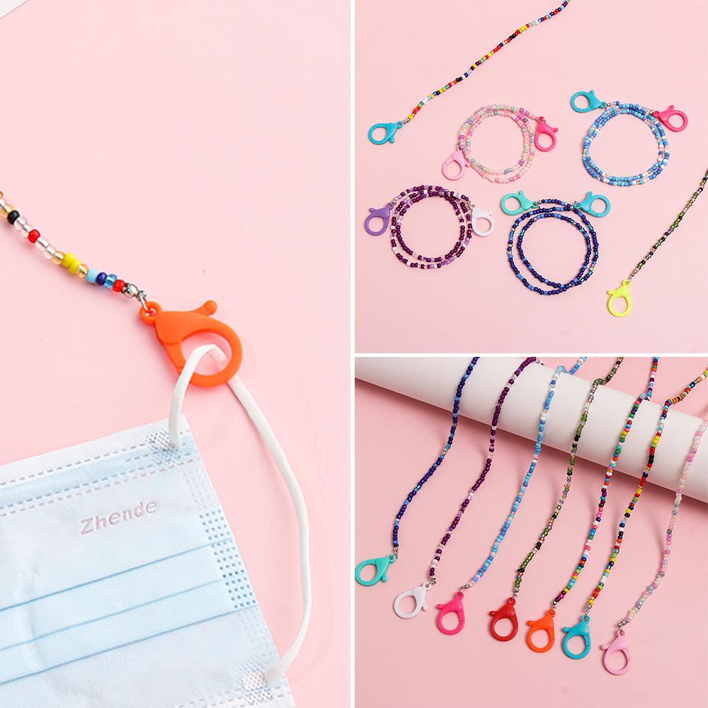 Lily Rantai Manik-Manik Akrilik Anak Extender Neck Straps Lanyards