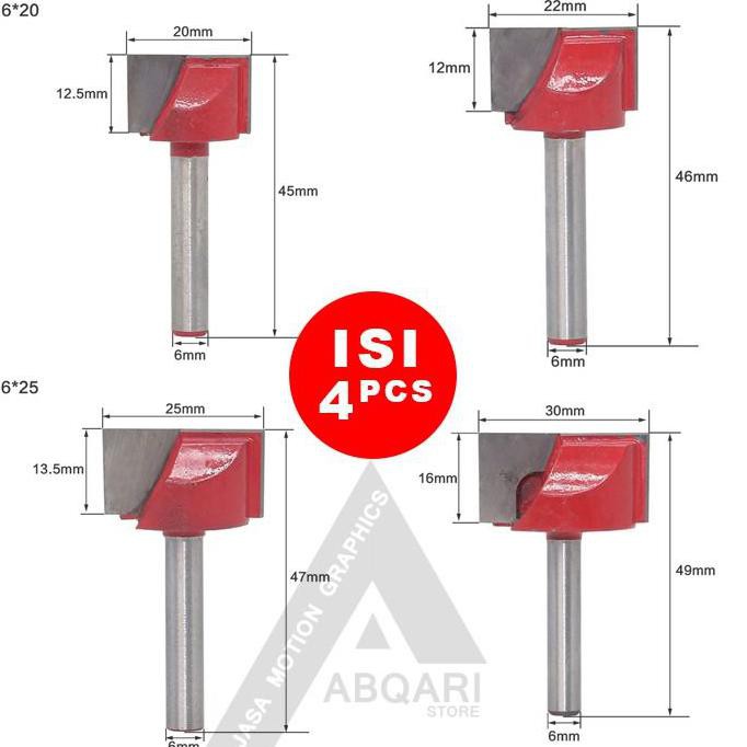 mata profil cnc / bottom cleaning router bit/ mata profil t track