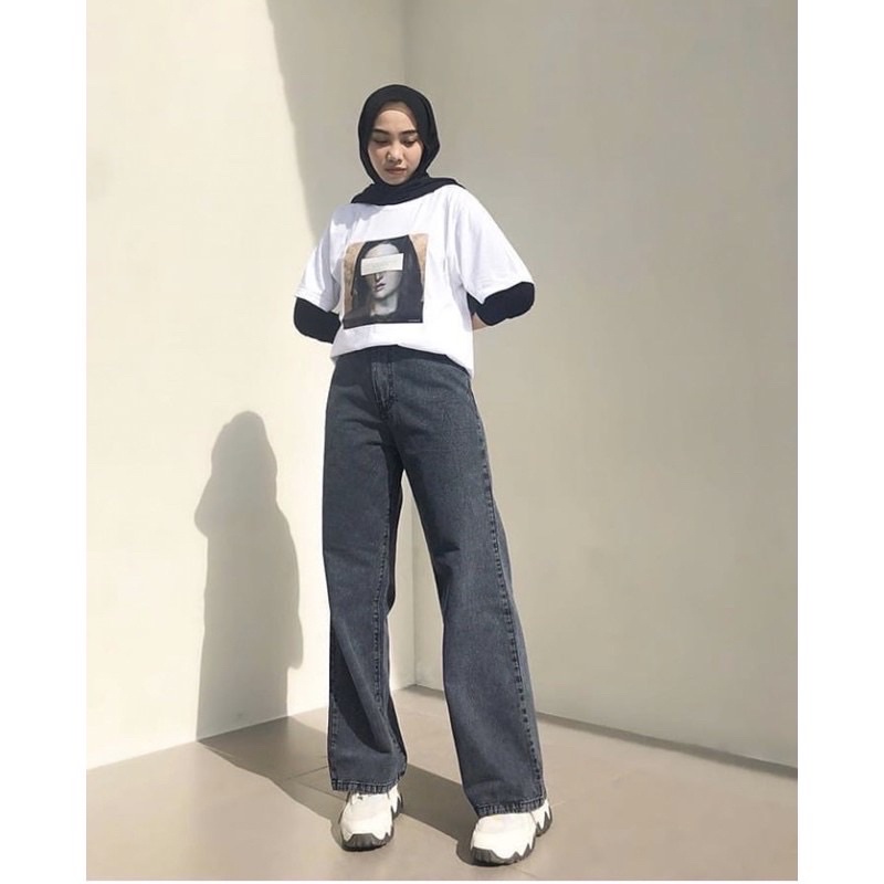 KULOT WANITA BASIC-KLT SNOW BLACK