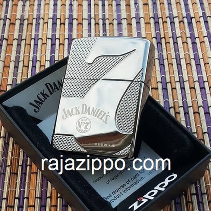 Zippo 28817 Jack Daniel Deep Carved Original Usa  Stok Lengkap