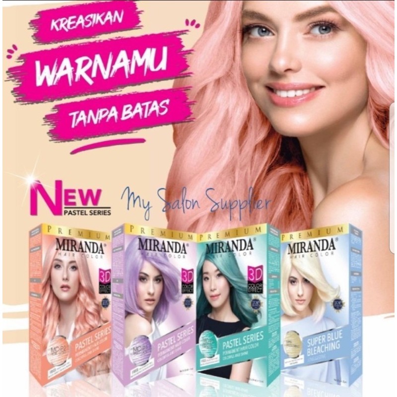 MIRANDA Hair Color Pastel Series 3D 30 ml