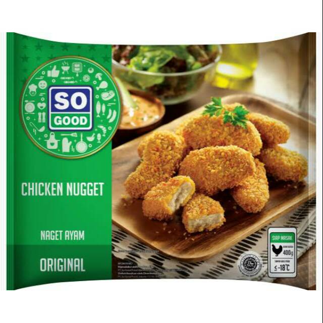 

sogood / so good chicken nugget original 400 gr