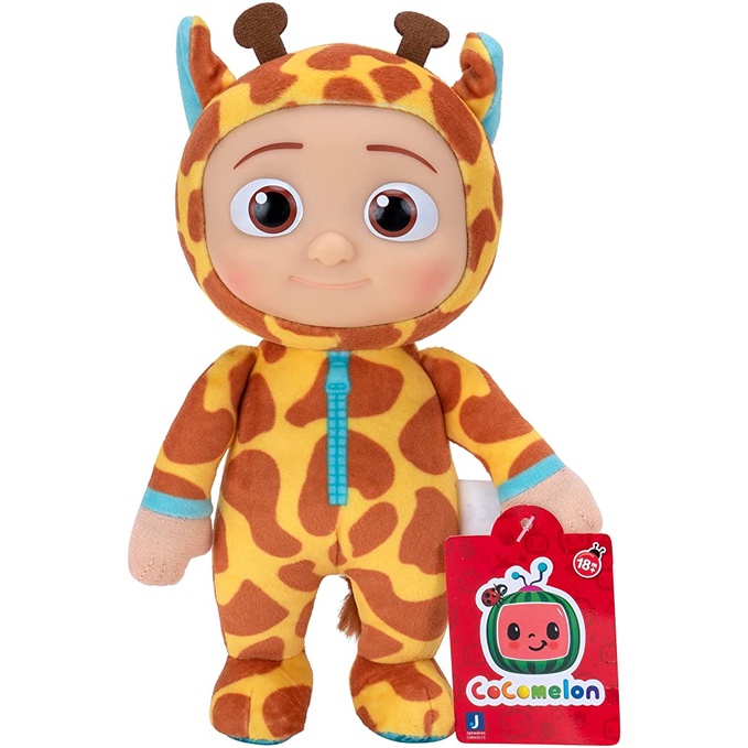 CoComelon Little Plush JJ Lion Monkey Giraffe &amp; Koala Plush Original / Cocomelon Basic Plush Original / Mainan Boneka Anak JJ Cocomelon Original