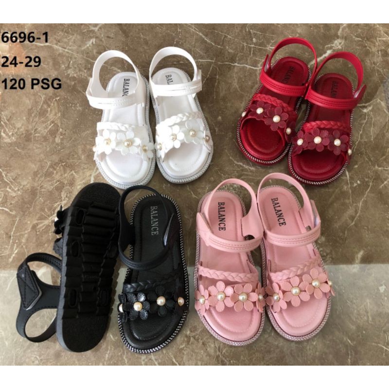 New HYS/BLC/Laluna 6696 Sandal Jelly Bunga 4 Anak Perempuan bacadeskripsi