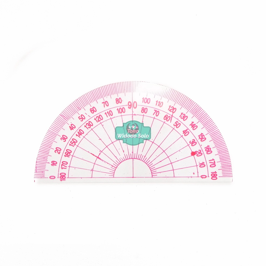 

Penggaris Busur Straight Ruler 10cm Protactor 180 Derajat - 1 Buah