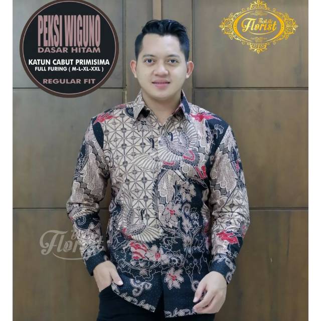 Batik Lengan Panjang / Kemeja Batik Lengan Panjang PEKSI WIGUNO