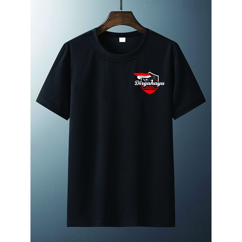 FF KAOS PRIA II KAOS DISTRO SABLON DIGITAL BERKUALITAS BISA UNISEX 070  HUT RI EDITION