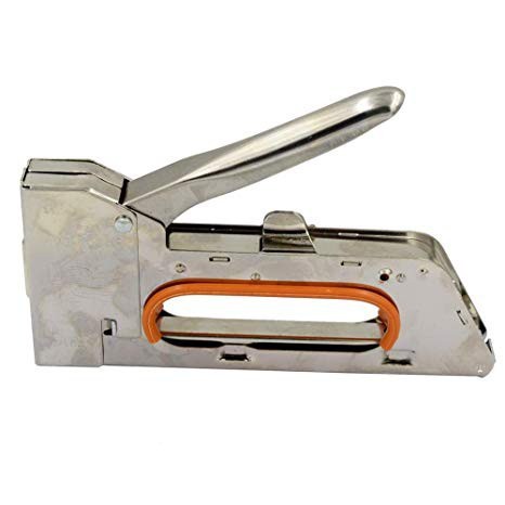 VOM Stapler Staples GunTembak Jok Kulit Motor / Gun Tacker 4-6-8mm 0668