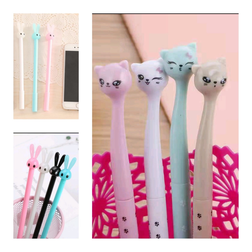

ALICE-Import Pena Unik Lucu Model Kucing Kitty / Pulpen Cute Kitty Cat
