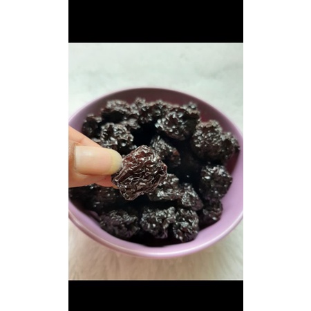 

Kurma Hitam Cina 500gram/ O co/ Black Dates Hei Zhao