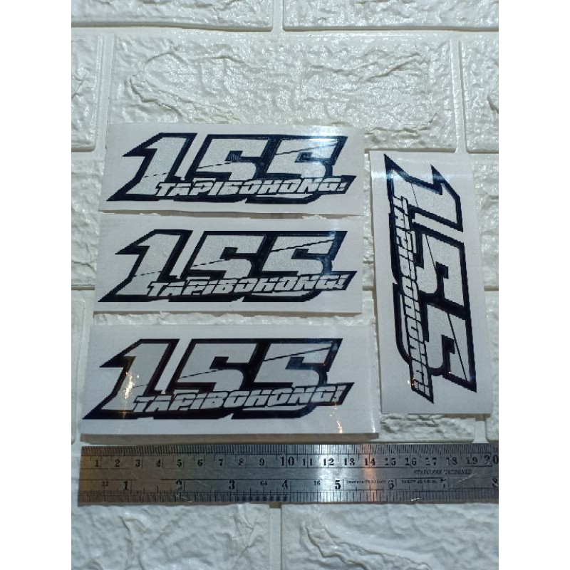 

stiker 155 tapi bohong cutting harga 1pcs