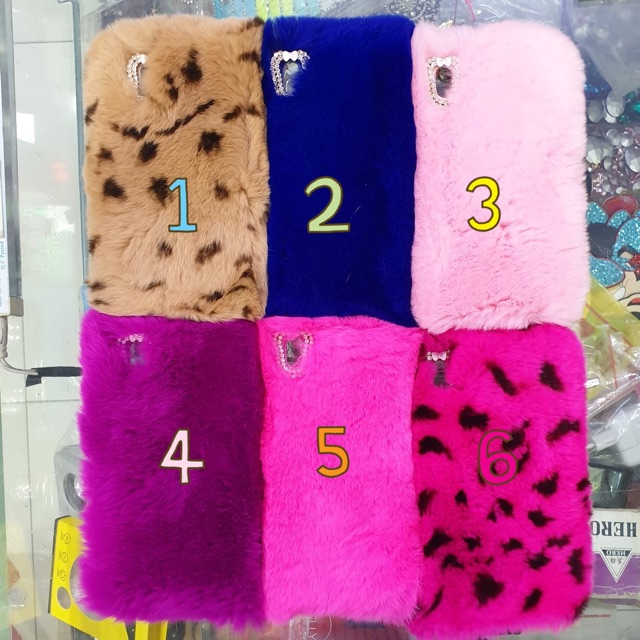 [ Sale  ] MOTIF RANDOM Case Bulu fluffy fox Oppo F1plus