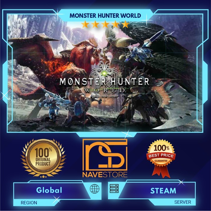 Jual Monster Hunter World Pc Original Bisa Online | Shopee Indonesia