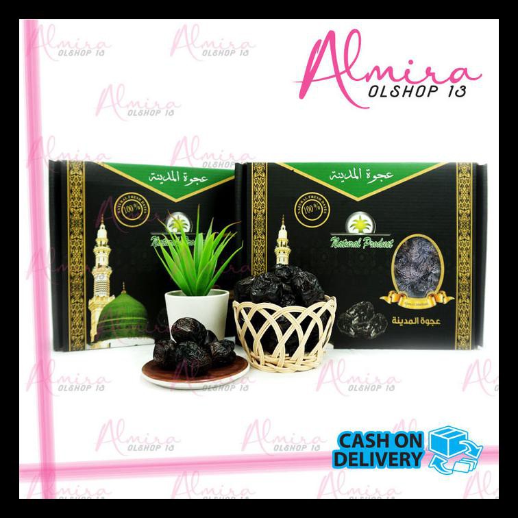 

BARU! 1KG KURMA AJWA MADINAH NATURAL PRODUK PALING MURAH