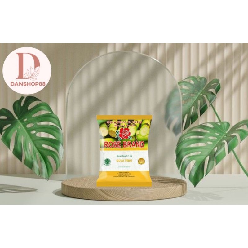 

ROSE BRAND Gula Tebu Kristal Putih Premium 1Kg