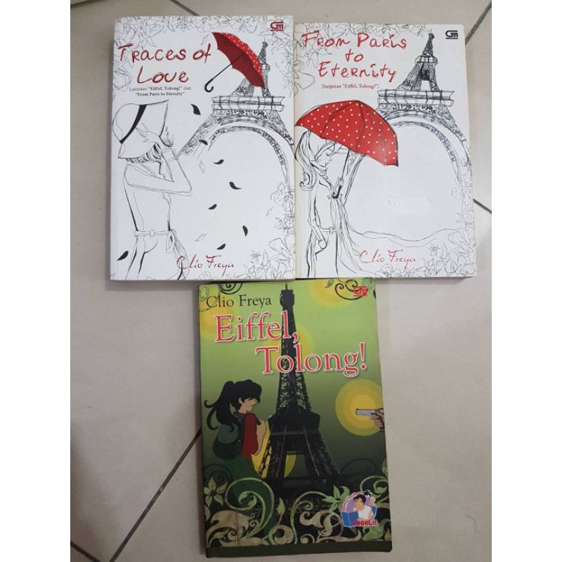 Novel Eiffel Tolong Series by Clio Freya