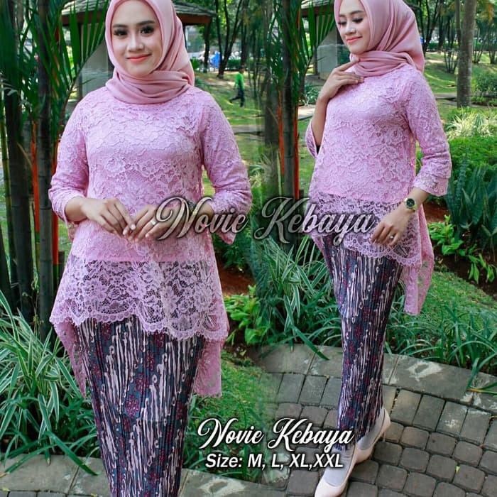 SET KEBAYA RINJANI WANITA/ KEBAYA JUMBO M-5XL/ KEBAYA TUNIK/ KEBAYA WANITA/ KEBAYA BIG SIZE/ ROK PRI