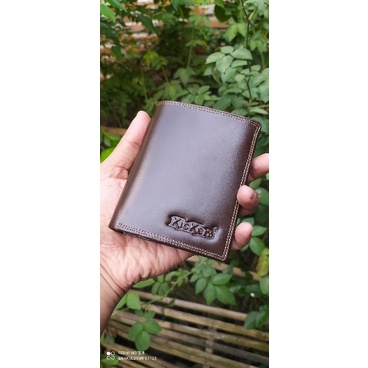 Dompet Pria Full Kulit Sapi Asli Lk Berdiri 13 Slot Kartu EMBOS KICKERS