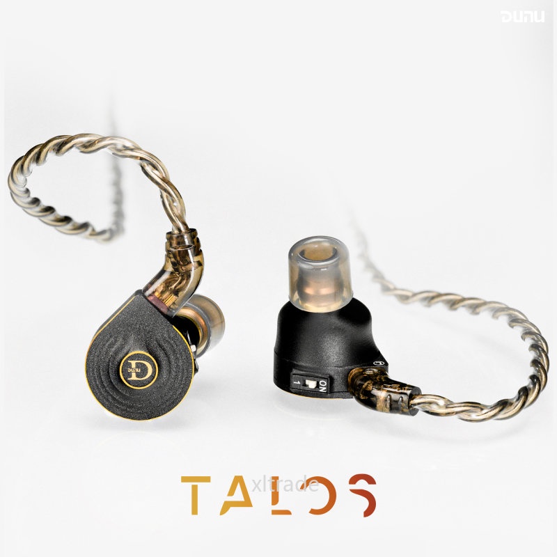 Dunu TALOS 1 Planar 2BA Earphone In-Ear Hybrid Mode Ganda Adjustable 14.6mm Kabel PlanarDetachable