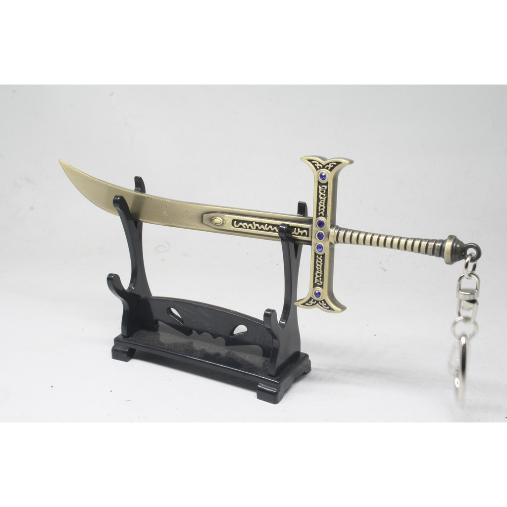 Keychain Anime One Piece - Pedang Kokuto Yoru Dracule Mihawk