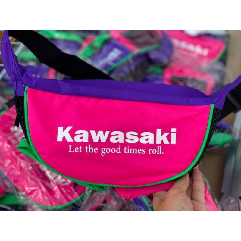 tas pinggang kawasaki original thailand